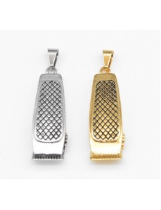 Stainless Steel Razor Pendants