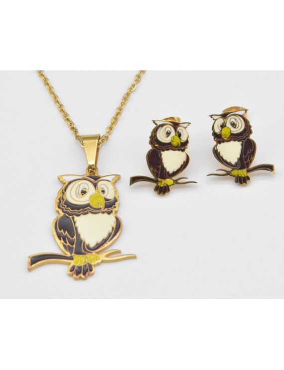 Stainless Steel Owl Sets